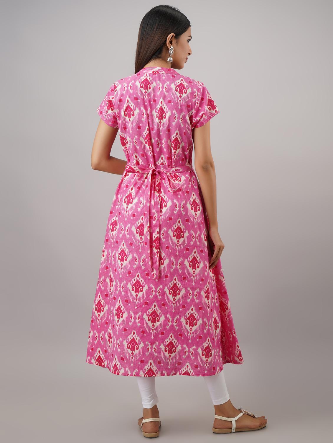 women's front slit kurta - 17717238 - Standard Image - 2