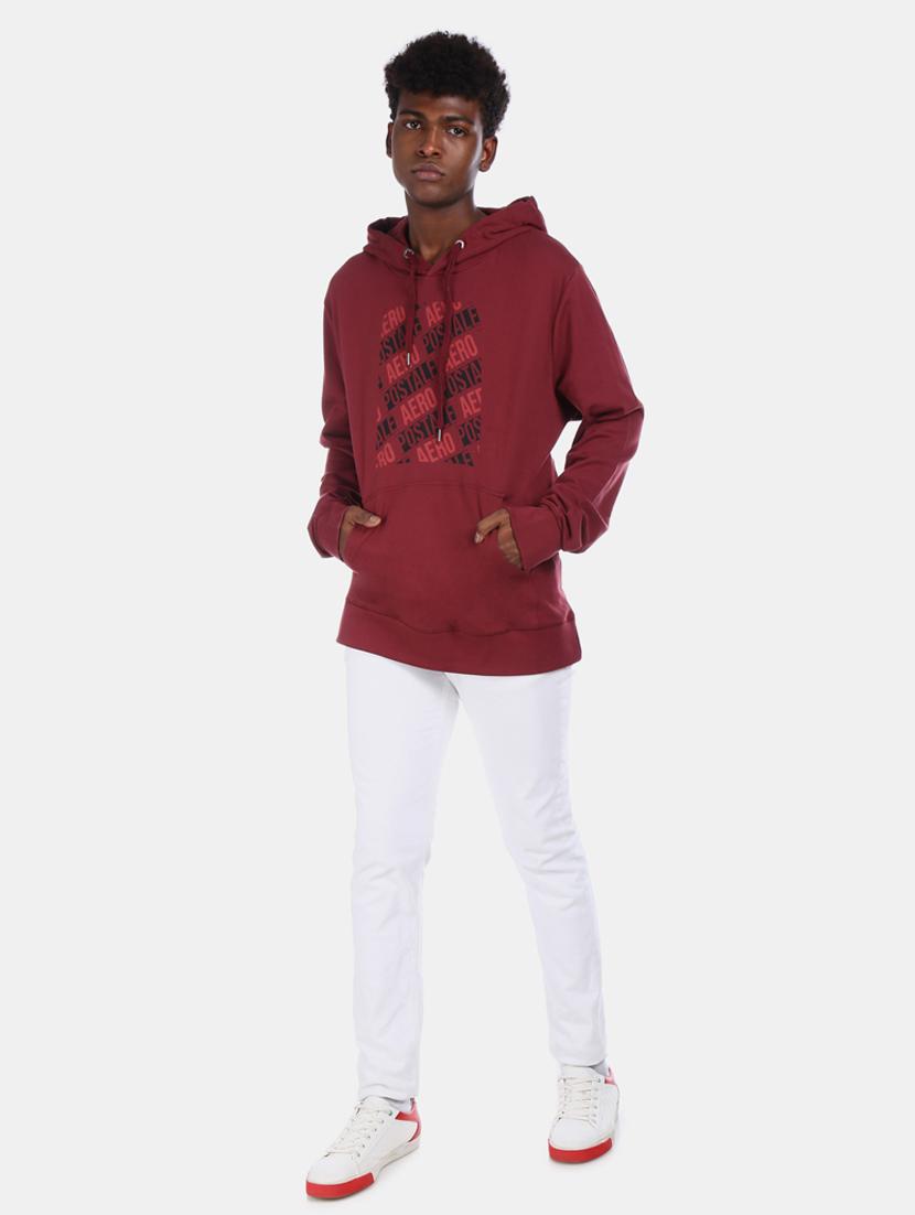 mens front print sweatshirt - 17729082 - Standard Image - 4