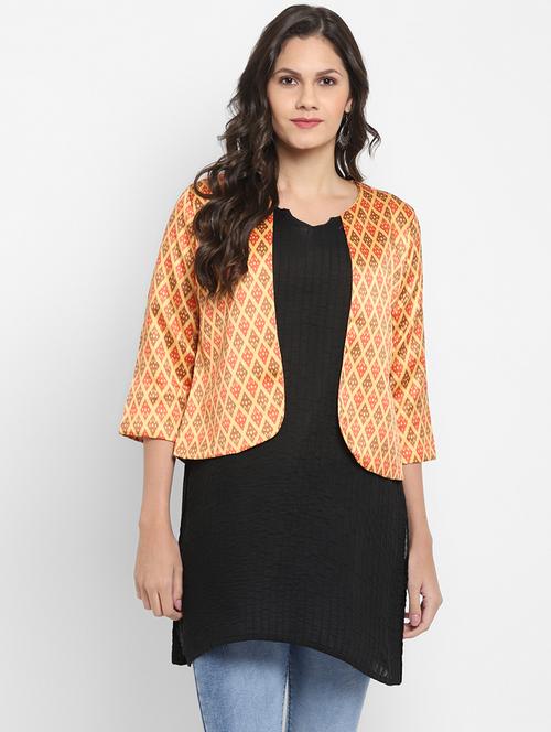 multi colored viscose jacket - 17733715 - Very Small Image - 1