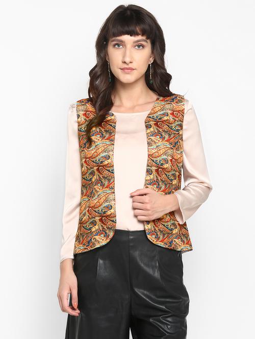 multi colored viscose jacket - 17733727 - Very Small Image - 1