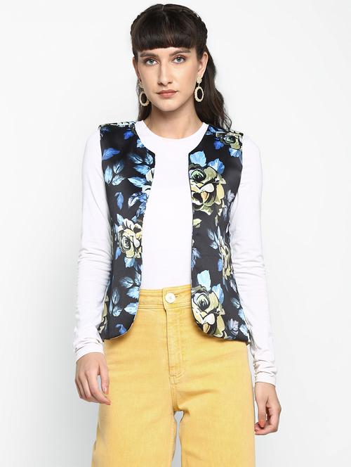 black viscose jacket - 17733732 - Very Small Image - 1