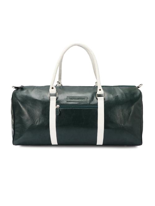 green leather dufflebag - 17739201 - Very Small Image - 1