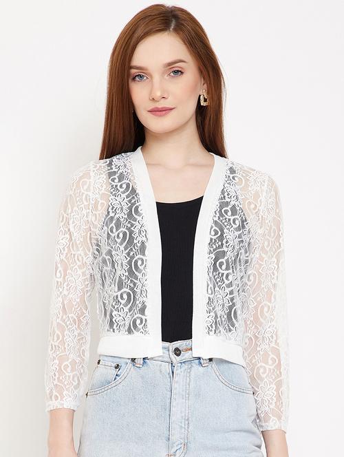 solid lace shrug - 17750899 - Very Small Image - 1