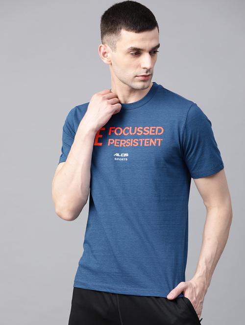 blue printed t-shirt - 17751789 - Very Small Image - 1