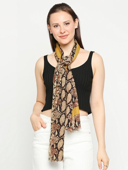 multi colored viscose scarf - 17757139 - Very Small Image - 1