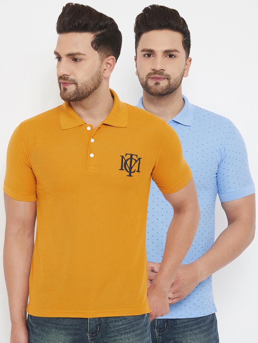 set of 2 multi colored polo t-shirts - 17783773 -  Zoom Image - 0