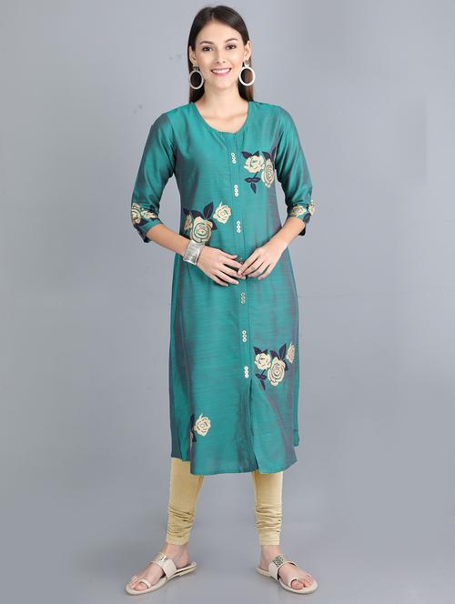 women's a-line kurta - 17813584 - Standard Image - 0