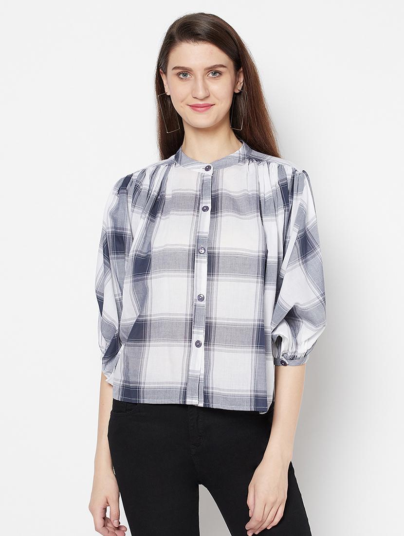 women's straight crew neck top - 17823655 - Zoom Image - 0