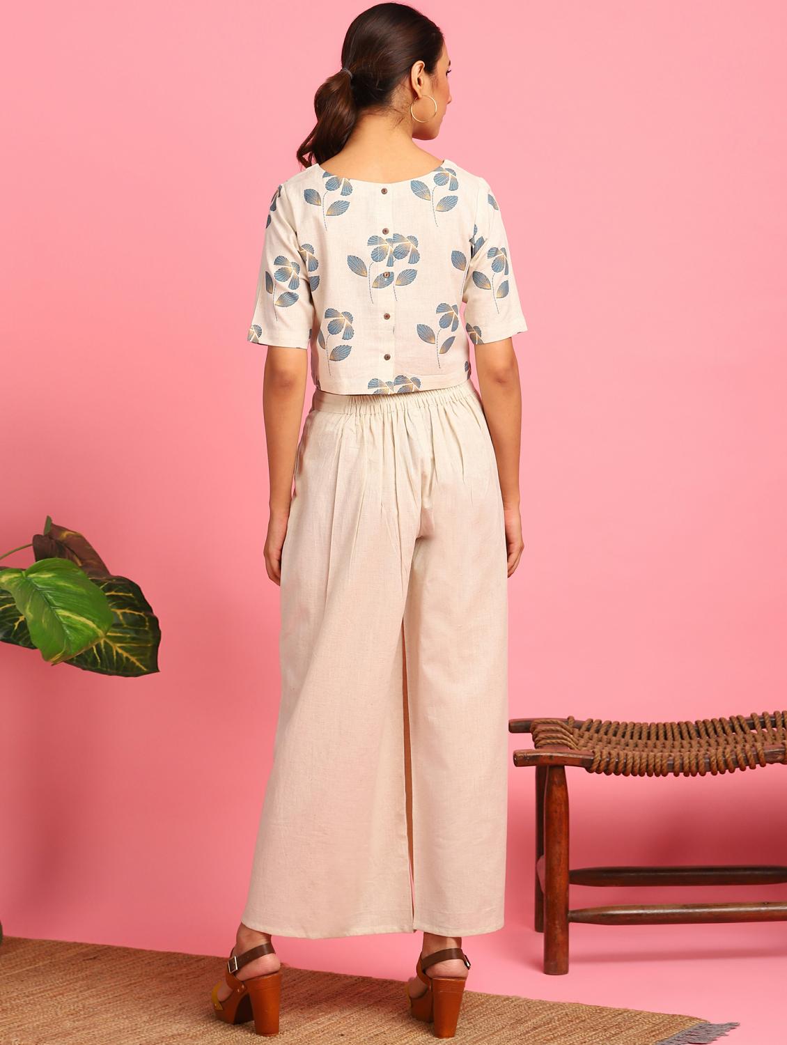cream cotton blend fusion set - 17846037 - Standard Image - 2