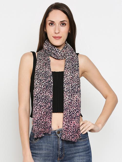 multi colored viscose scarf - 17873119 - Very Small Image - 1