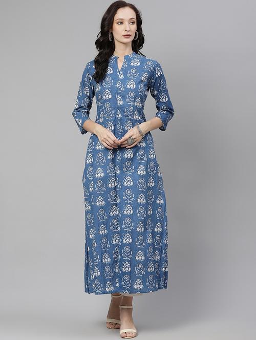 women's straight kurta - 17885999 -  Standard Image - 0