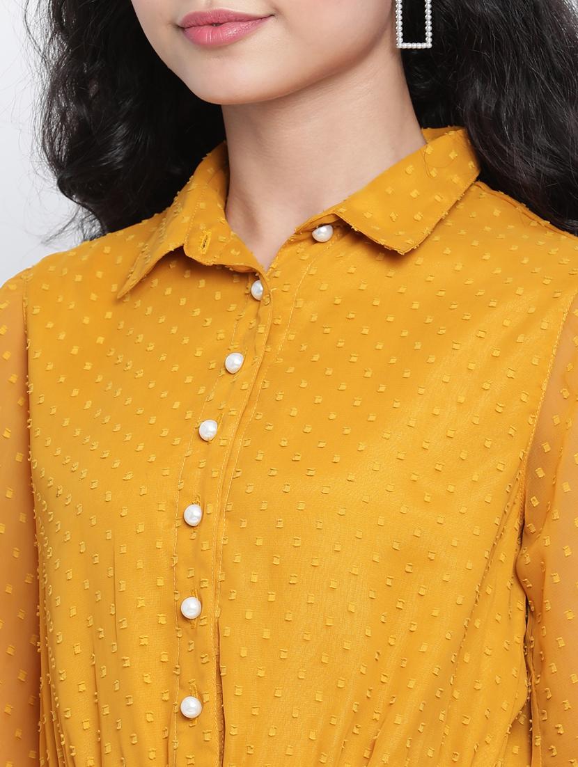 women's tiered dress swiss dots dress - 18014405 - Standard Image - 4