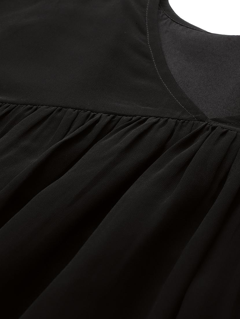 women's high low solid dress - 18024256 - Zoom Image - 4