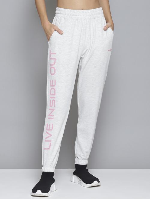 mid rise printed track pant - 18025709 - Very Small Image - 1