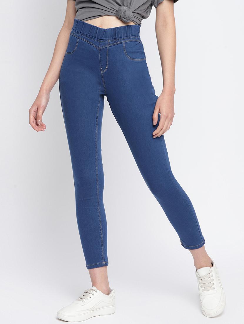 mid rise solid jegging - 18029109 -  Zoom Image - 0