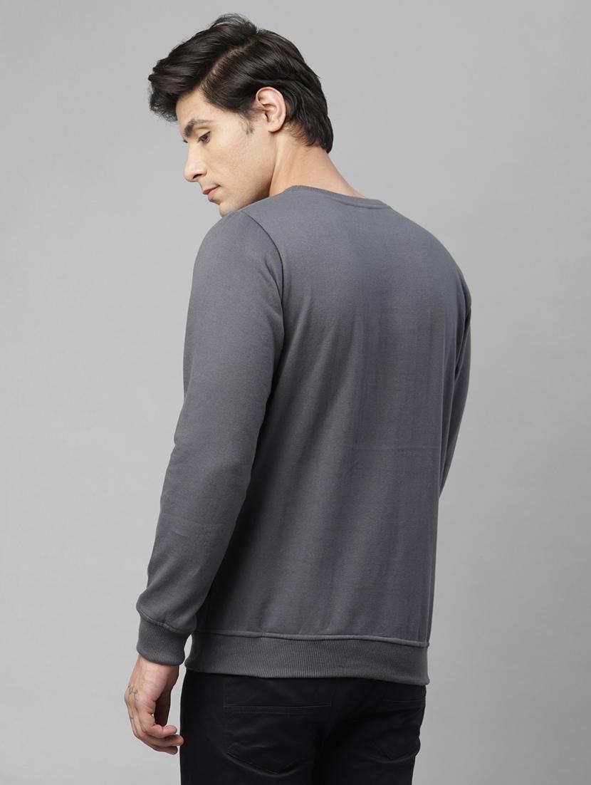 mens chest print sweatshirt - 18030793 - Standard Image - 2