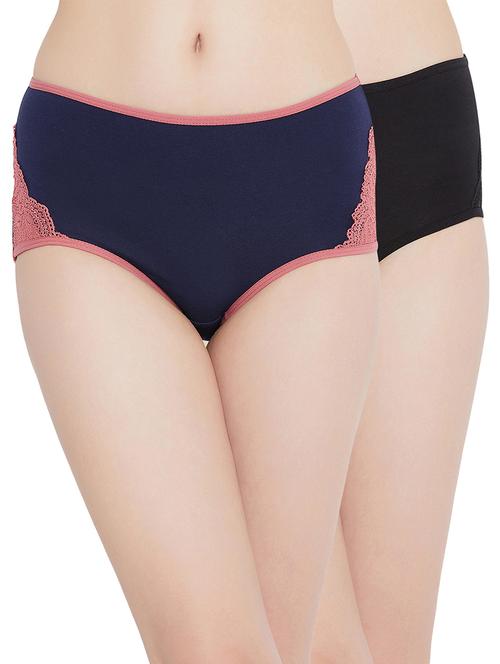 Set Of 2solid Hipster Panty - 18040410 - Very Small Image - 1