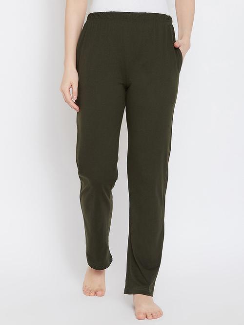 Mid Rise Solid Pajama - 18040636 - Very Small Image - 1