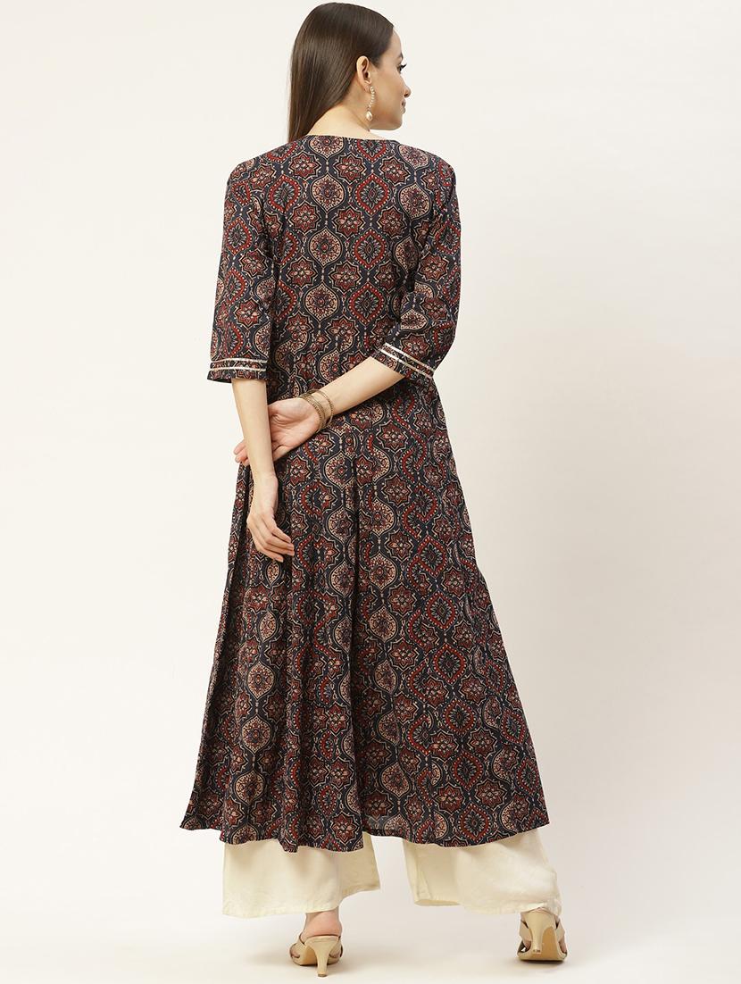 women's flared kurta - 18055174 - Zoom Image - 2