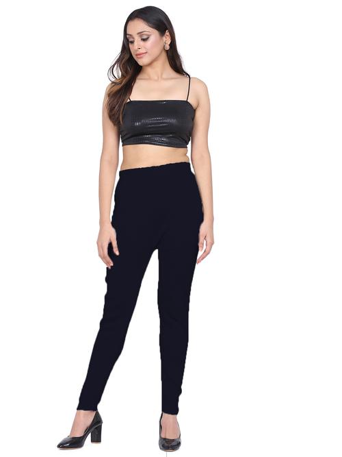dark blue woolen leggings 28 to  - 18072105 - Very Small Image - 1