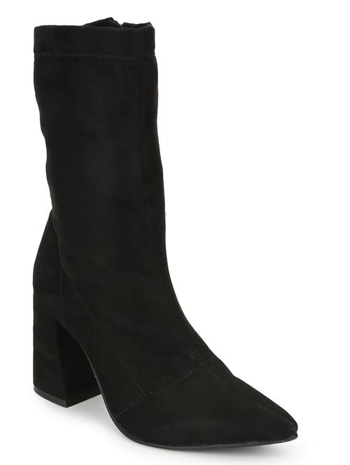black suede calf  boots - 18076003 - Very Small Image - 1
