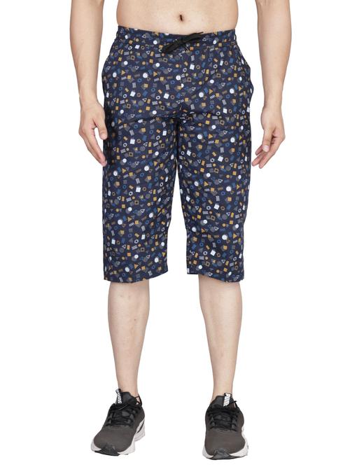 hosiery 3/4 shorts with bottom rip  - 18076301 - Very Small Image - 1