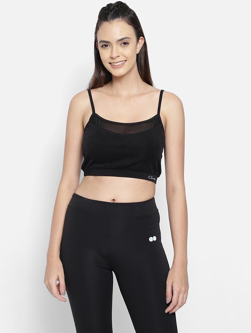 black solid camisole top - 18080772 -  Zoom Image - 0