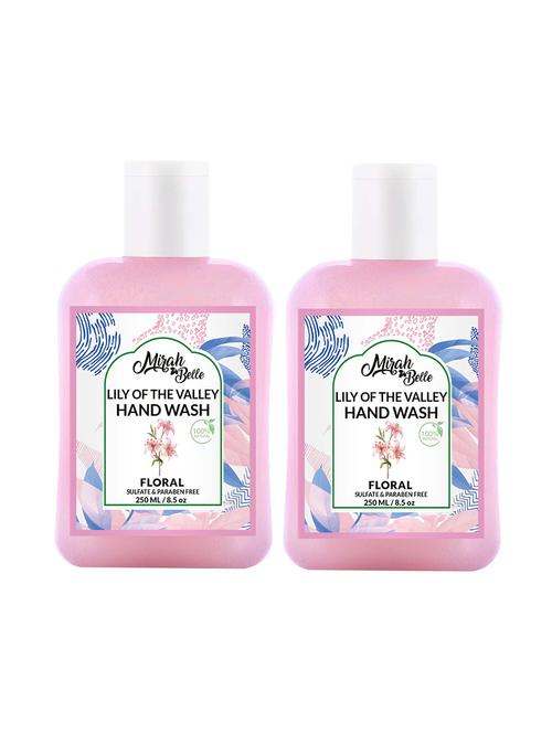 lily of the valley - natural hand wash (pack of 2 - 250 ml) - sulfate & paraben free, 500 ml - 18107894 - Standard Image - 0
