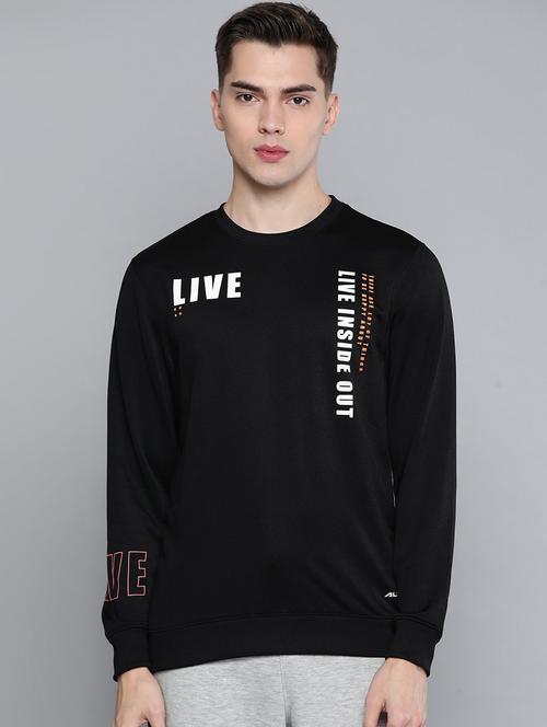black printed sweatshirt - 18119409 - Very Small Image - 1