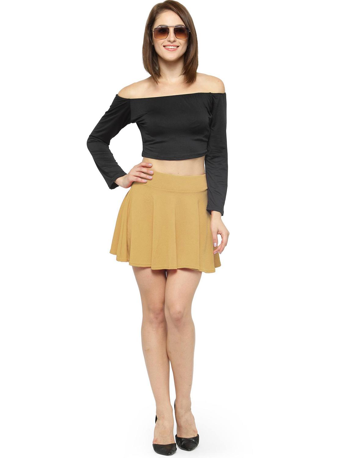 high rise skater skirt - 18143612 - Zoom Image - 3