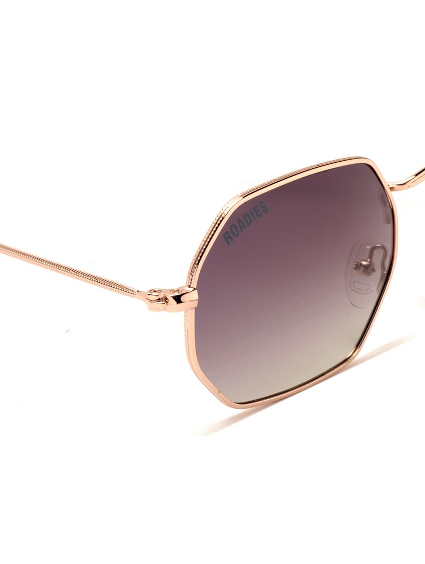 roadies rd-106-c5 octagonal polarised sunglasses uv400 - 18164382 - Zoom Image - 4