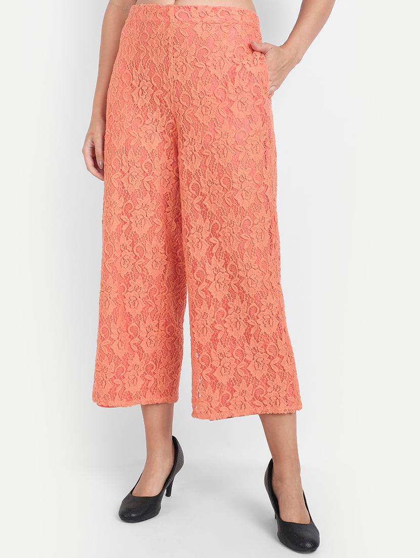 mid rise laced palazzo - 18184864 - Zoom Image - 0