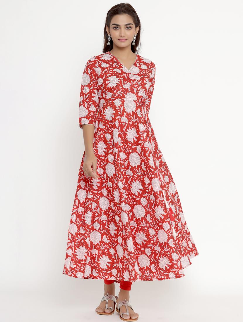 women's angrakha kurta - 18185602 - Standard Image - 3