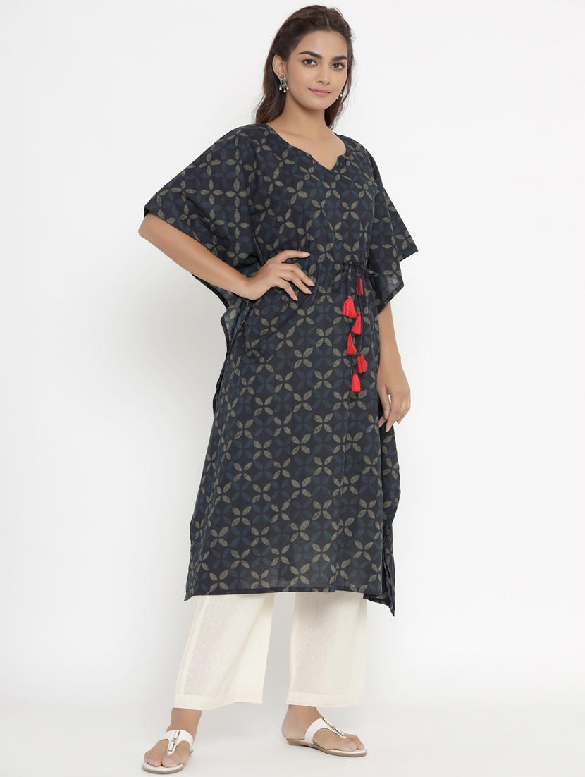 women's kaftan kurta - 18185613 - Standard Image - 3