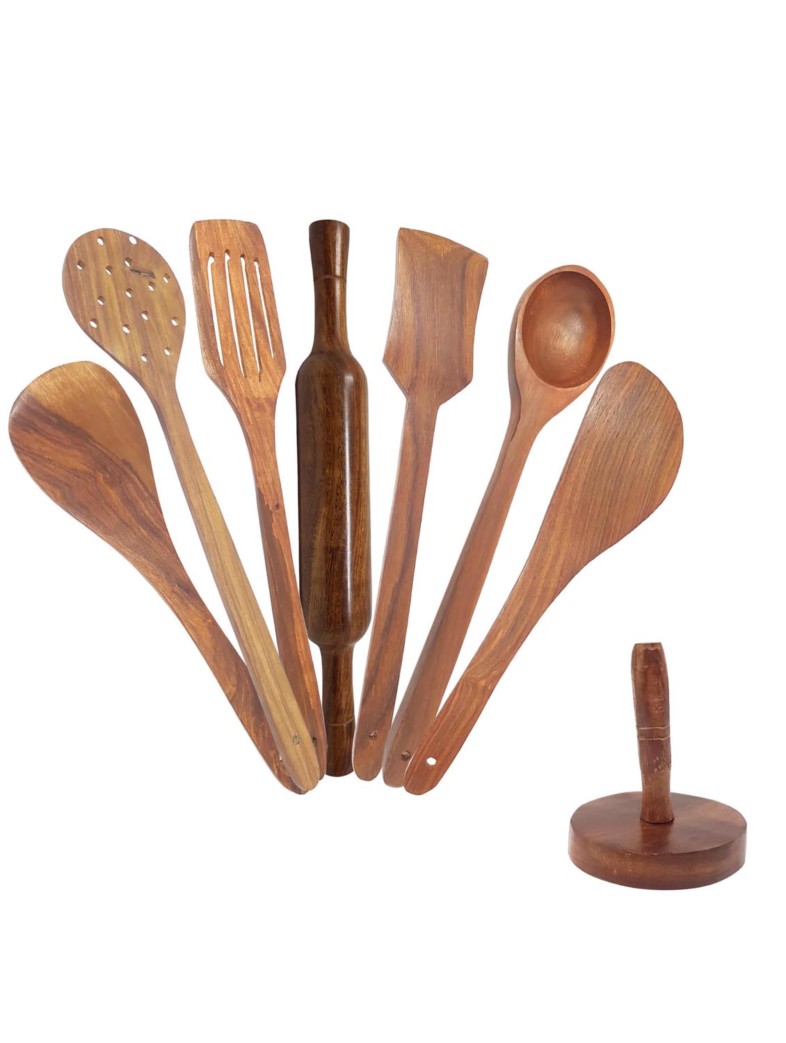 buzykart? wooden cutlery set of 8 - 18219037 -  Zoom Image - 0