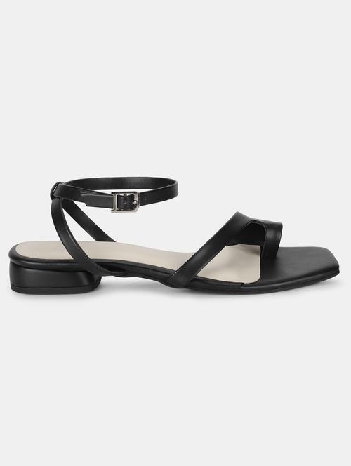 black ankle strap sandal - 18223942 - Very Small Image - 1