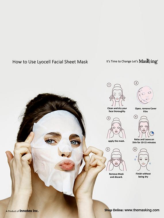 masking beauty facial sheet mask for skin glowing for women and men 20ml each combo pack of 12 - 18234505 - Zoom Image - 2