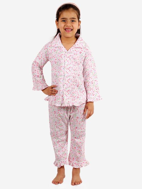 printed nightwear pajama set - 18247157 - Standard Image - 0