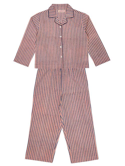 pink printed nightwear pyjama set - 18251538 - Standard Image - 0