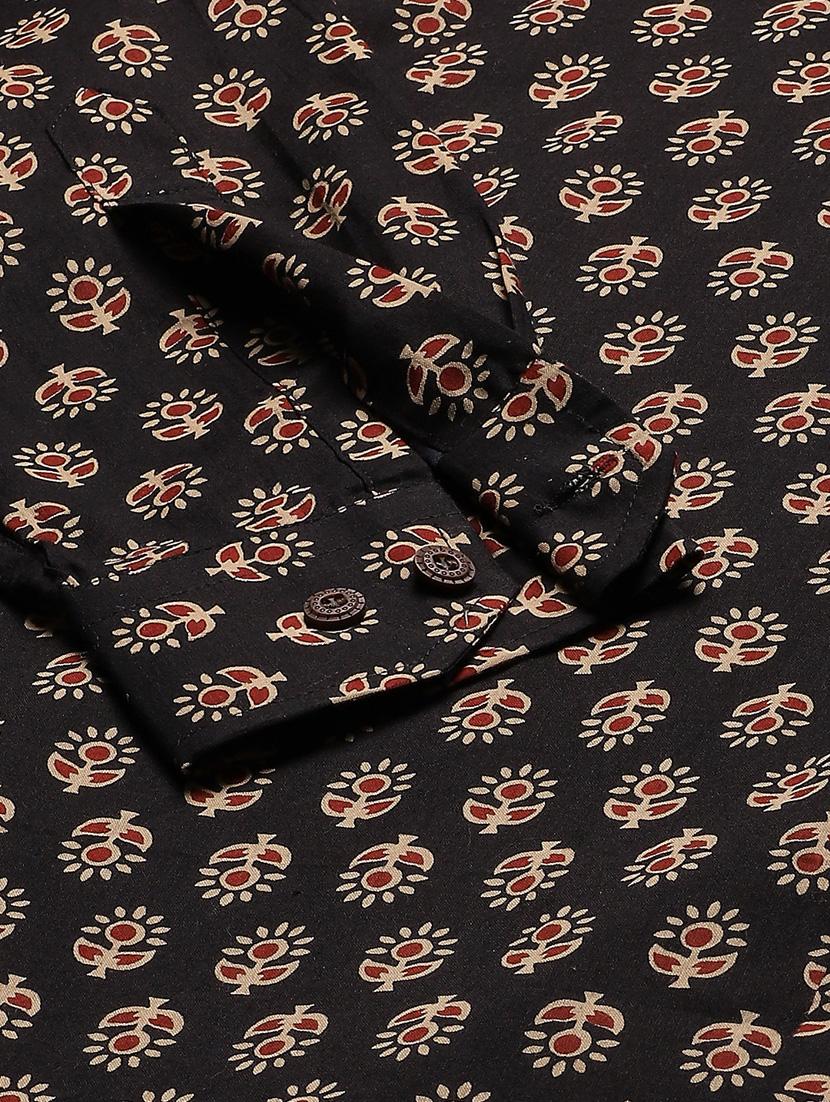 mens florals casual shirt - 18253574 - Zoom Image - 4
