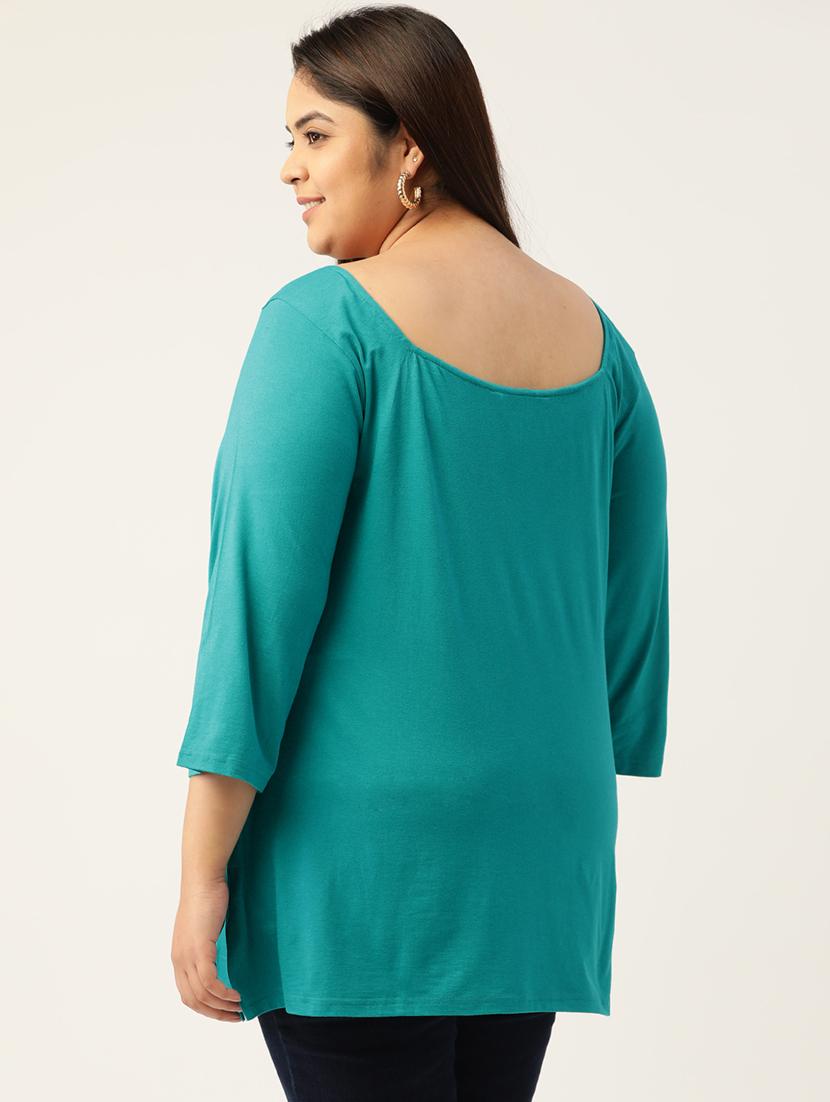 women's a line square neck top - 18271873 - Standard Image - 2