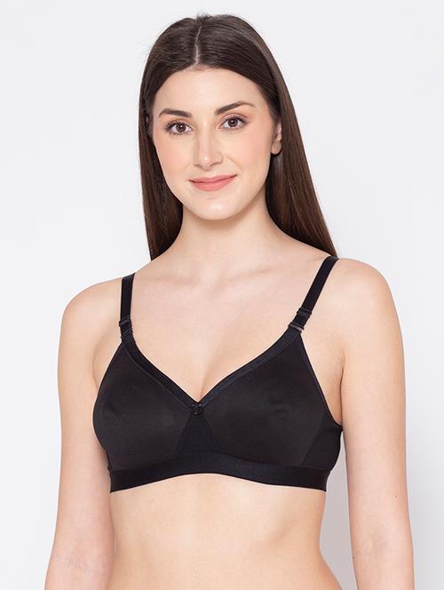 black solid t-shirt bra - 18277397 - Standard Image - 0