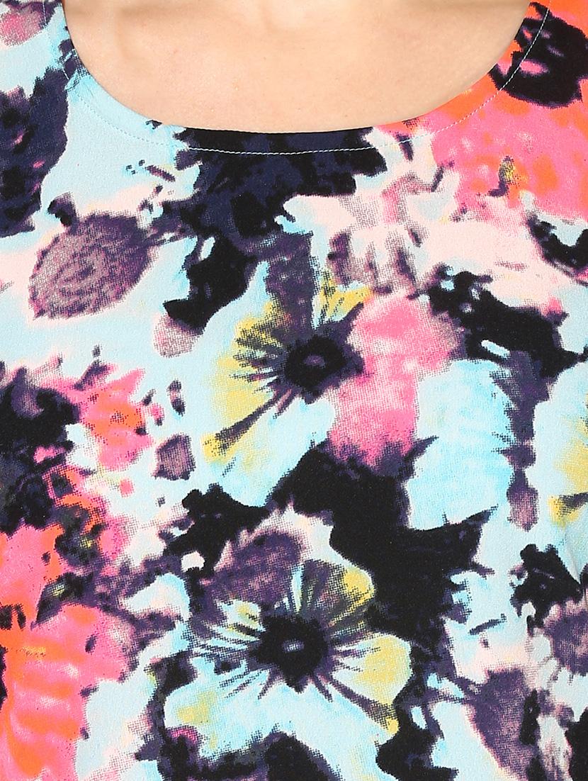 women's a line round neck top - 18287719 - Standard Image - 4