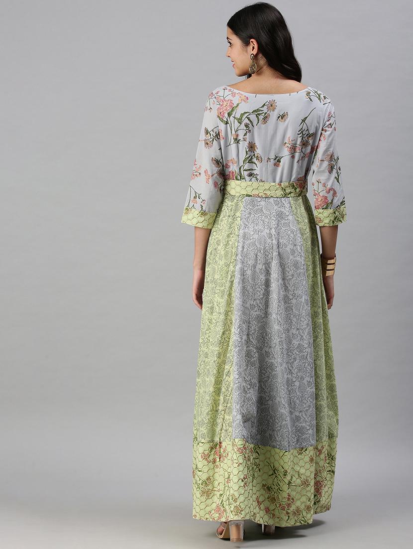 women's flared kurta - 18294555 - Standard Image - 2