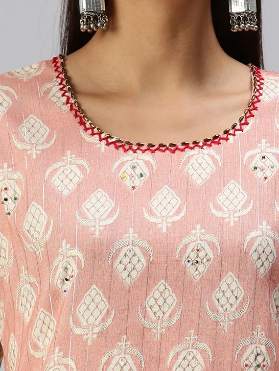 women's straight kurta - 18294578 - Standard Image - 3