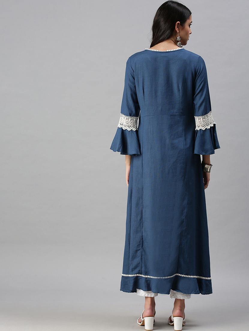 women's a-line kurta - 18294632 - Standard Image - 2