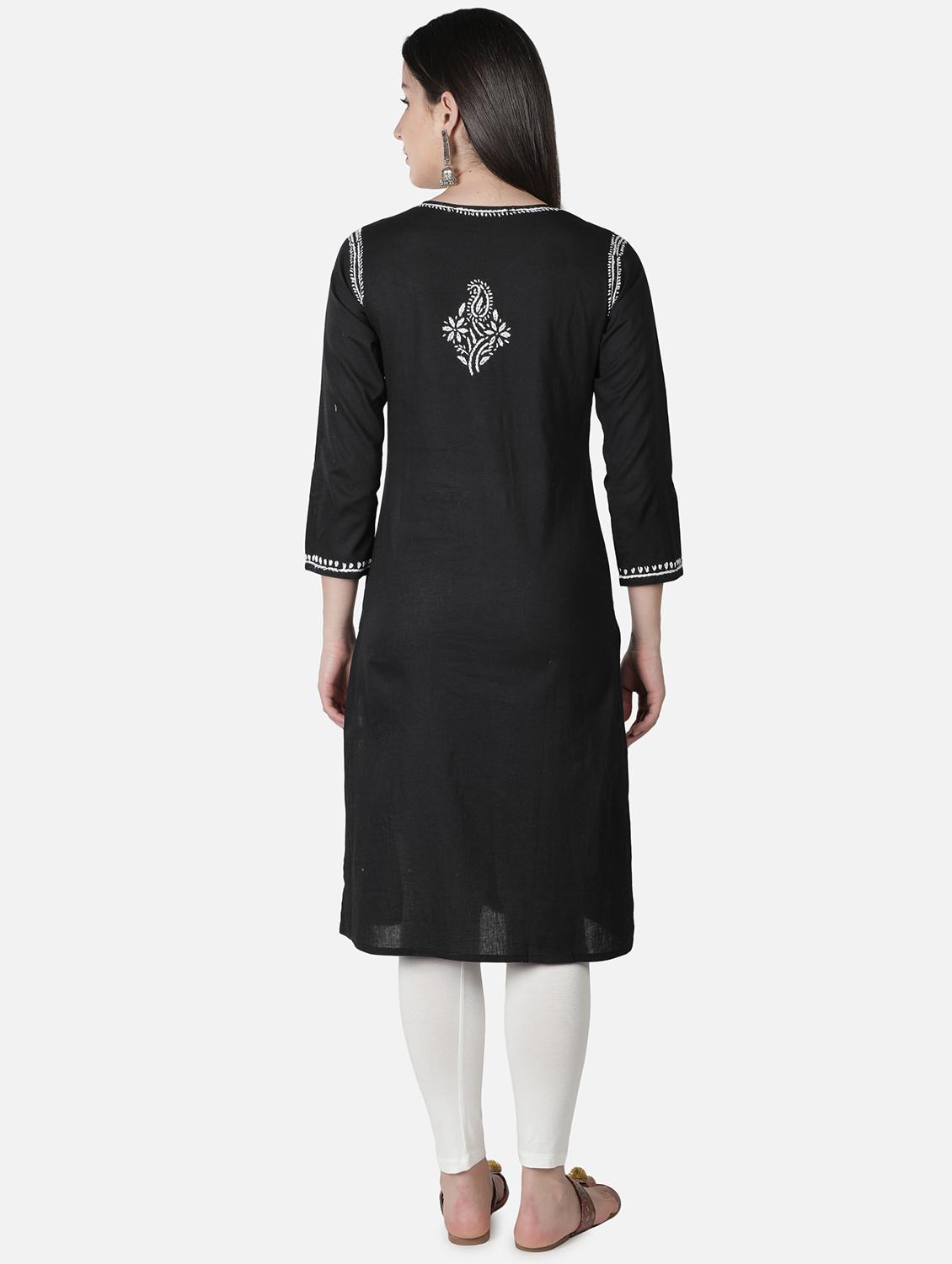 women's straight kurta - 18306937 - Zoom Image - 2