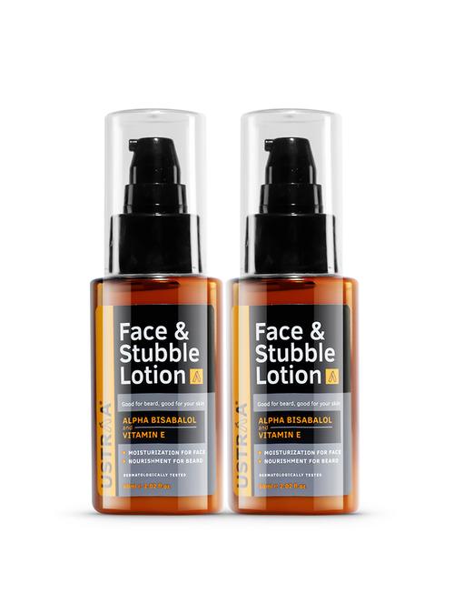 ustraa face & stubble lotion - 60ml - set of 2 - 18308199 - Very Small Image - 1