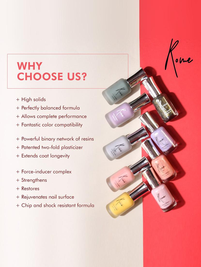 set of 5 strong & healthy nail enamel - 18315008 - Zoom Image - 5