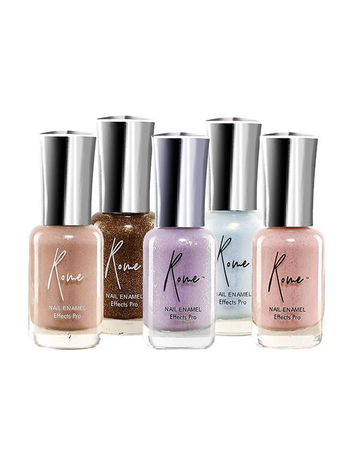 set of 5 effects pro nail enamel - 18315030 -  Standard Image - 0